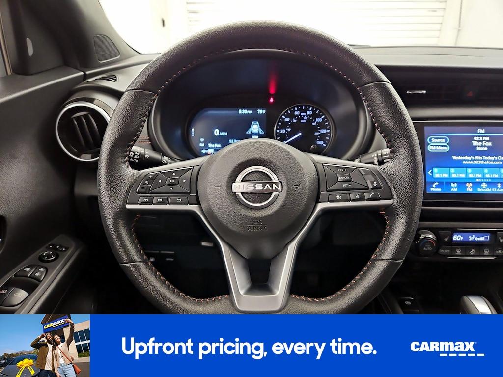 used 2022 Nissan Kicks car, priced at $19,998