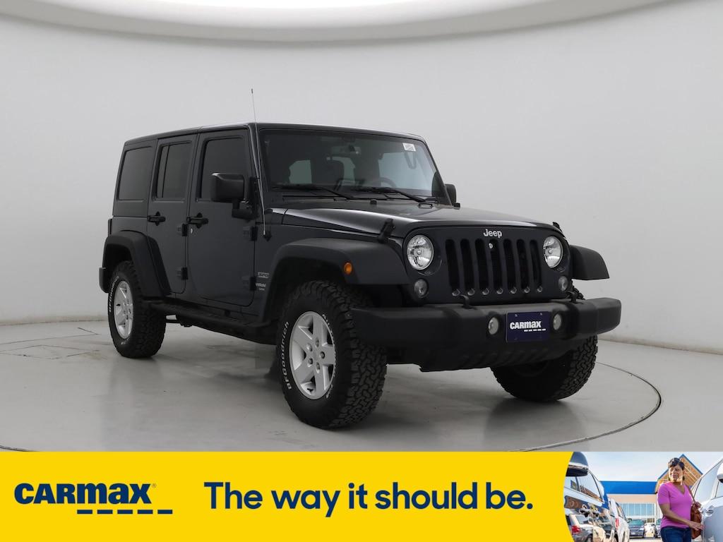 used 2017 Jeep Wrangler car, priced at $26,998