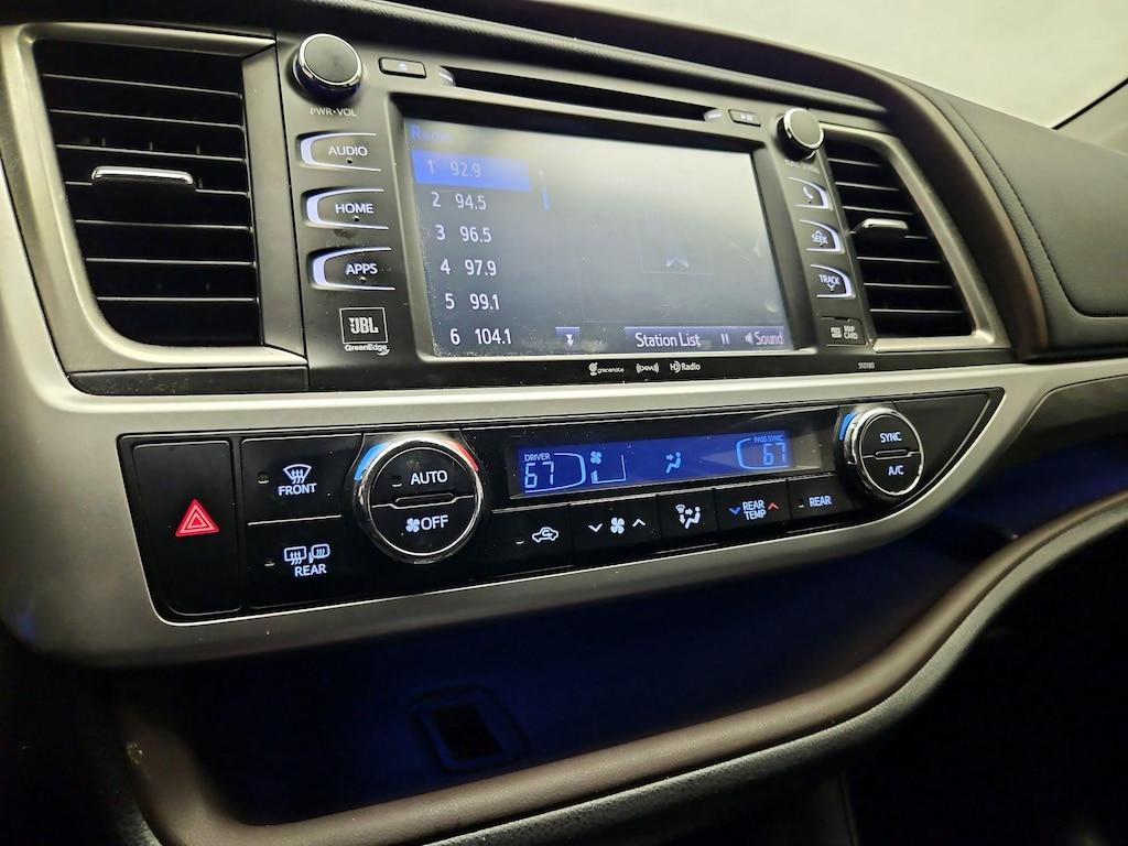 used 2017 Toyota Highlander car, priced at $23,998