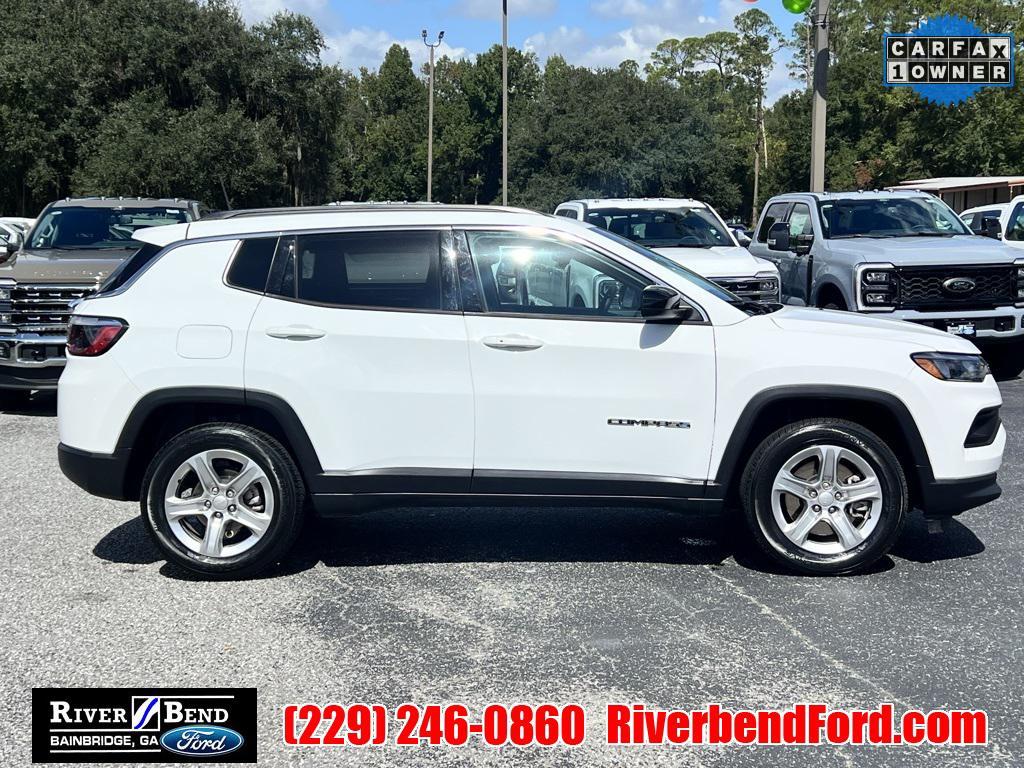 used 2024 Jeep Compass car, priced at $21,365