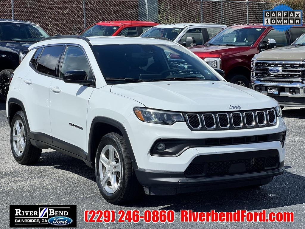used 2024 Jeep Compass car, priced at $21,365