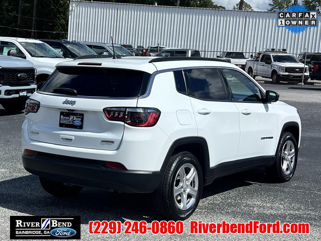 used 2024 Jeep Compass car, priced at $21,365