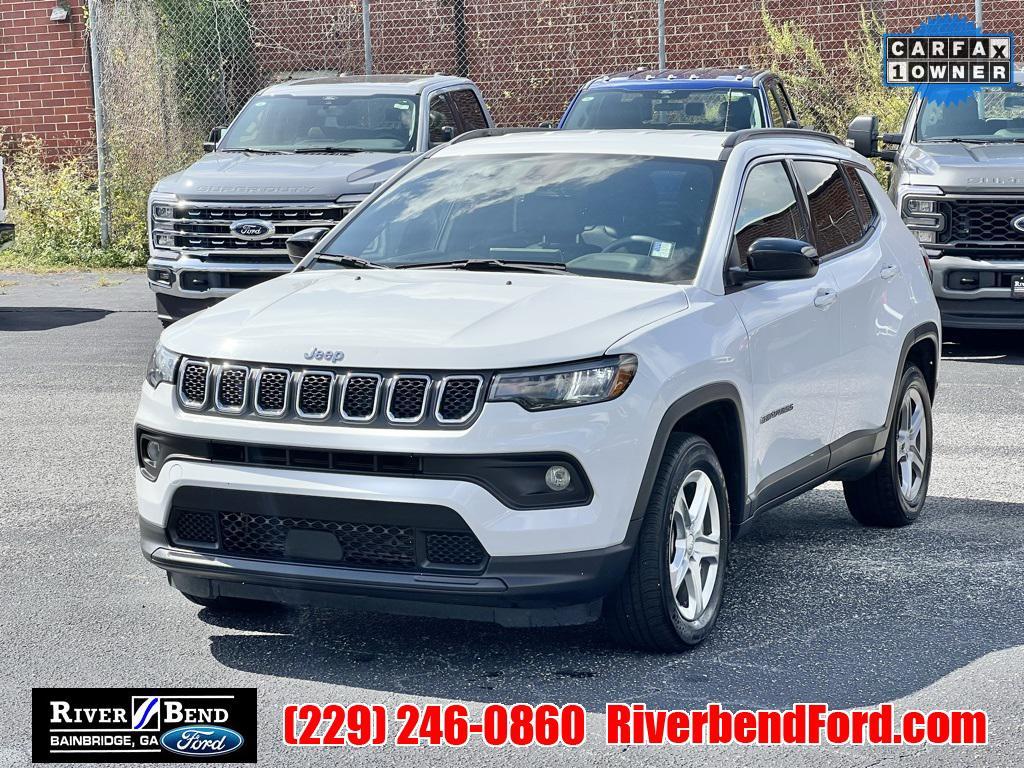used 2024 Jeep Compass car, priced at $21,365