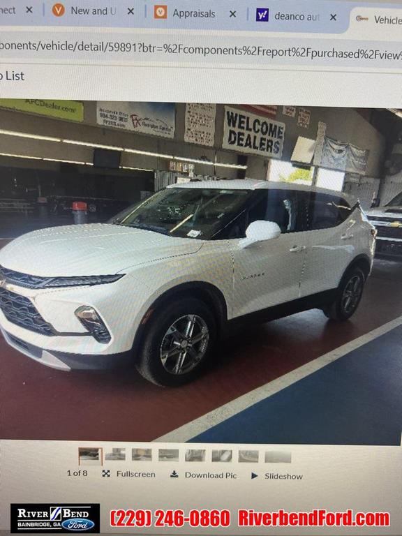 used 2023 Chevrolet Blazer car, priced at $24,888