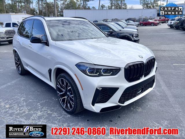 used 2022 BMW X5 M car, priced at $77,387