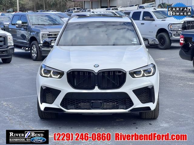 used 2022 BMW X5 M car, priced at $77,387