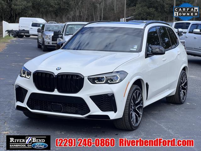 used 2022 BMW X5 M car, priced at $77,387