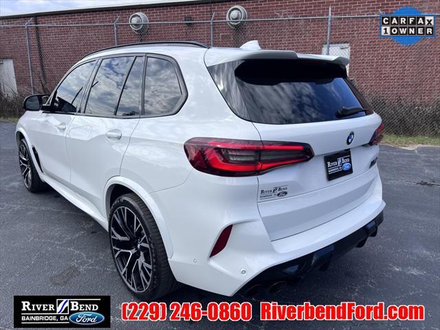 used 2022 BMW X5 M car, priced at $77,387