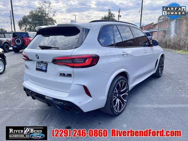 used 2022 BMW X5 M car, priced at $77,387