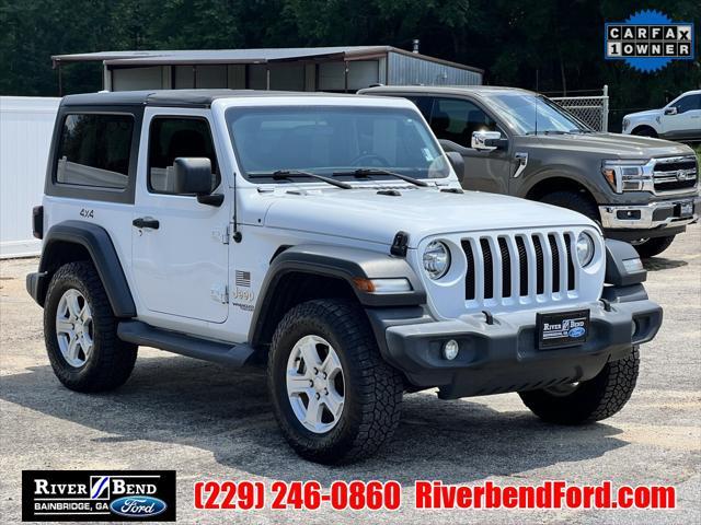 used 2021 Jeep Wrangler car, priced at $26,380