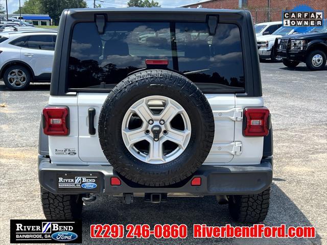 used 2021 Jeep Wrangler car, priced at $26,380
