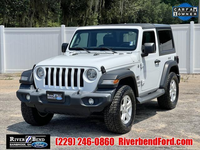 used 2021 Jeep Wrangler car, priced at $26,380