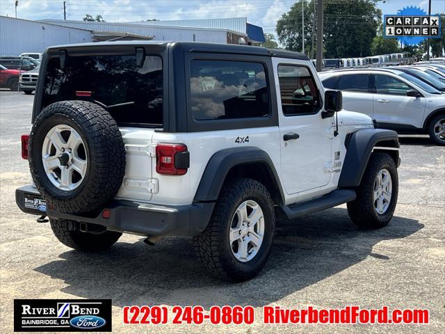 used 2021 Jeep Wrangler car, priced at $26,380