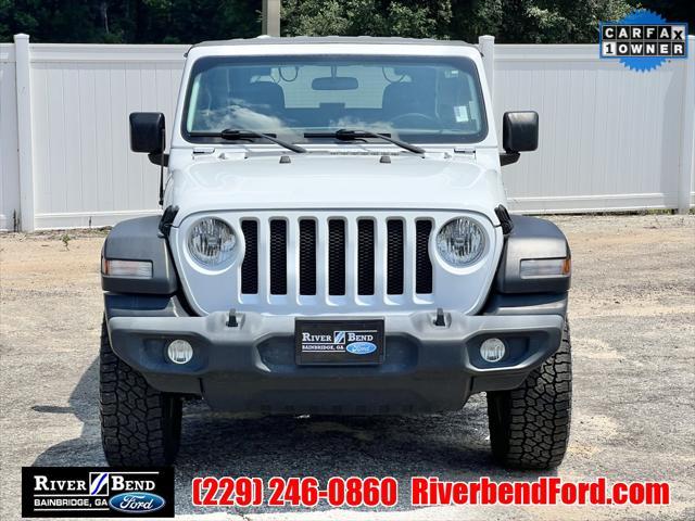 used 2021 Jeep Wrangler car, priced at $26,380