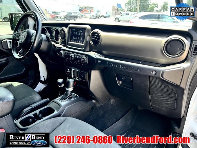 used 2021 Jeep Wrangler car, priced at $26,380
