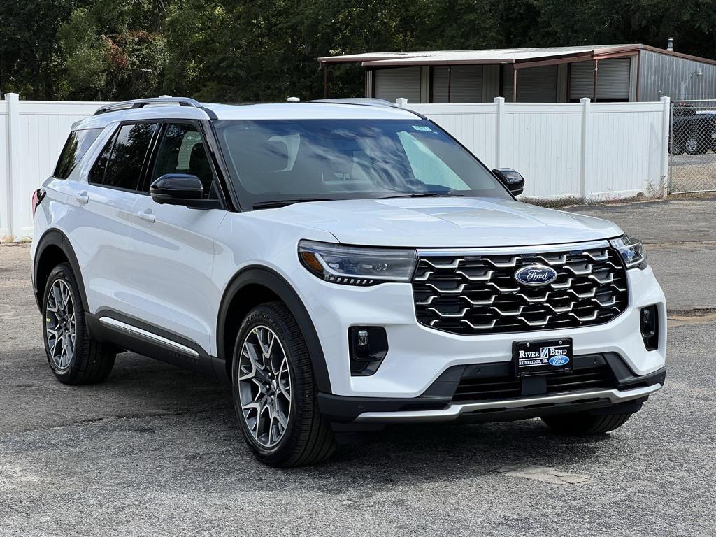 new 2025 Ford Explorer car, priced at $58,923