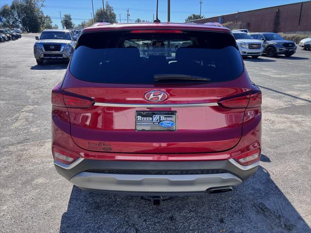 used 2019 Hyundai Santa Fe car, priced at $16,255