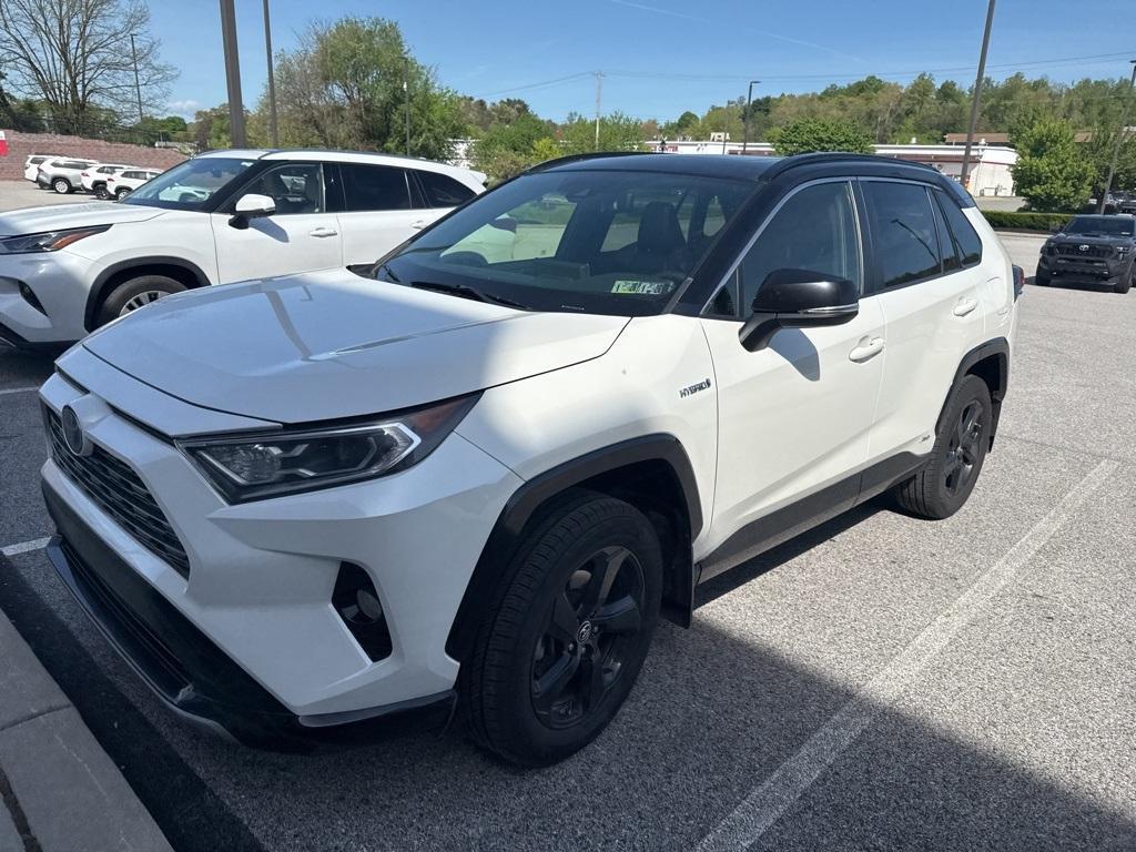 used 2019 Toyota RAV4 Hybrid car, priced at $27,788