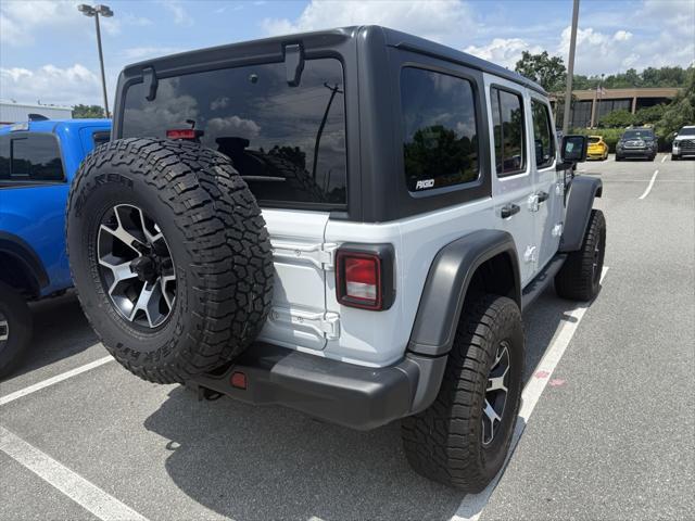 used 2018 Jeep Wrangler Unlimited car, priced at $34,980