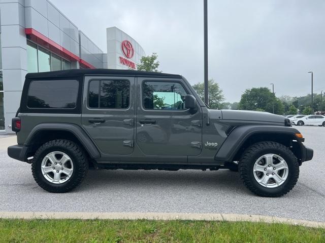 used 2020 Jeep Wrangler Unlimited car, priced at $31,770