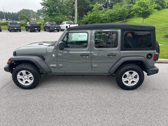 used 2020 Jeep Wrangler Unlimited car, priced at $31,770