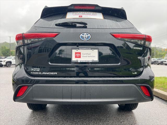 used 2023 Toyota Highlander Hybrid car, priced at $34,999