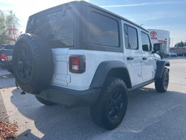 used 2021 Jeep Wrangler Unlimited car, priced at $31,725