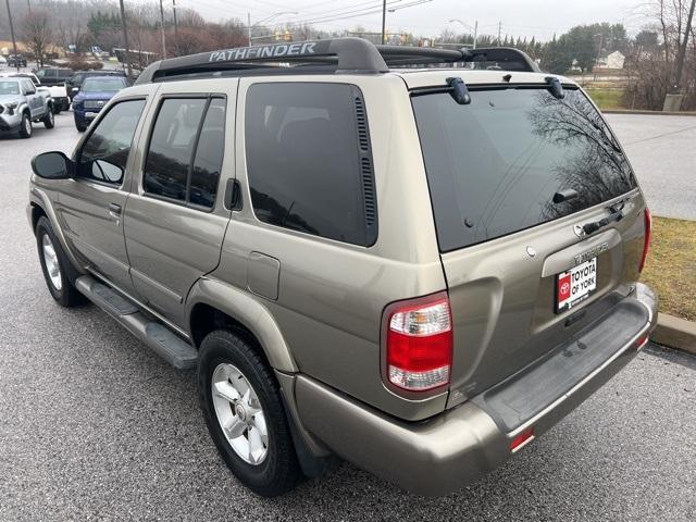 used 2004 Nissan Pathfinder car, priced at $5,499