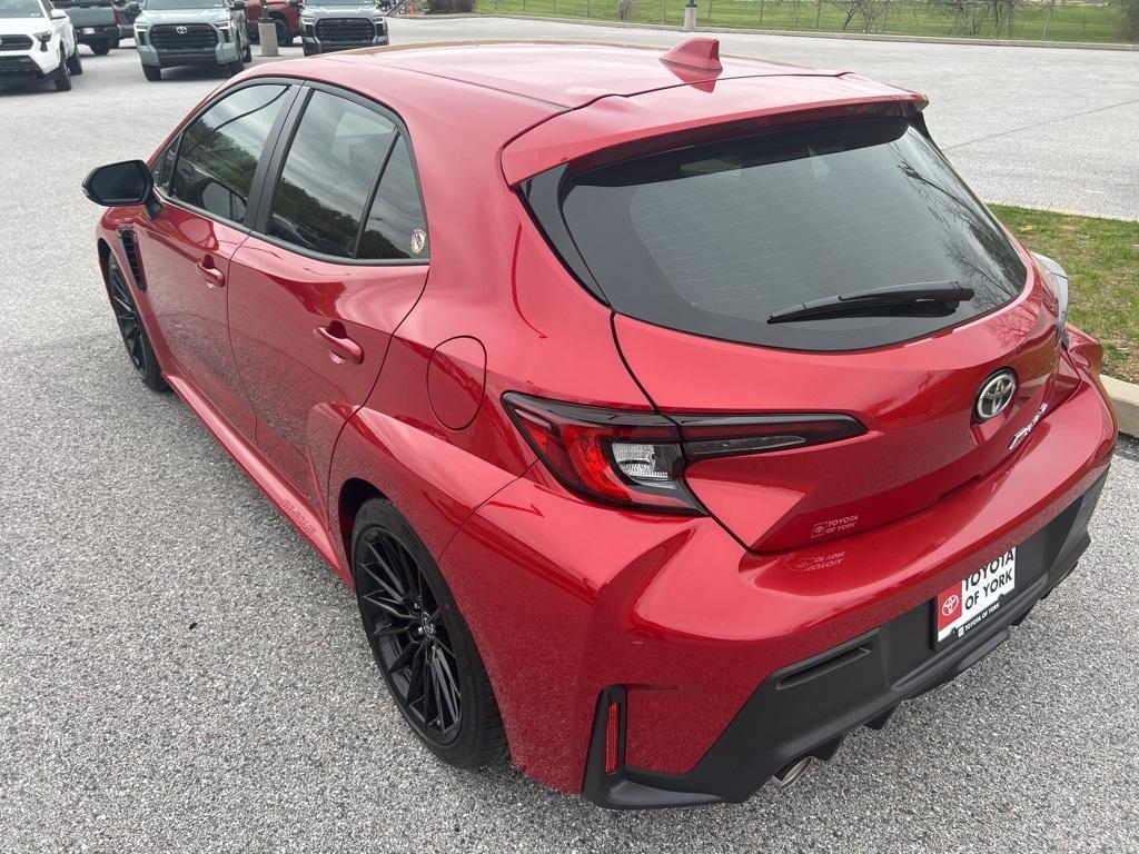 new 2025 Toyota GR Corolla car, priced at $42,970