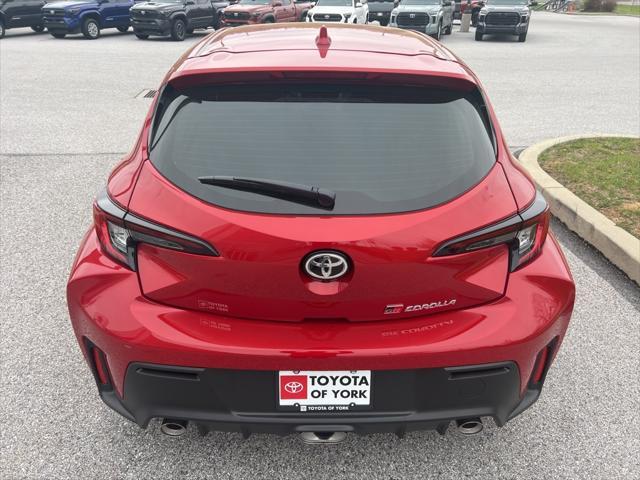new 2025 Toyota GR Corolla car, priced at $42,970