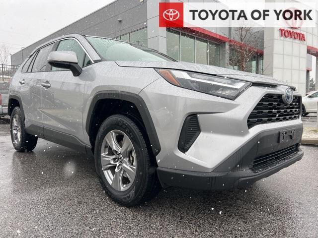 used 2022 Toyota RAV4 Hybrid car, priced at $33,208