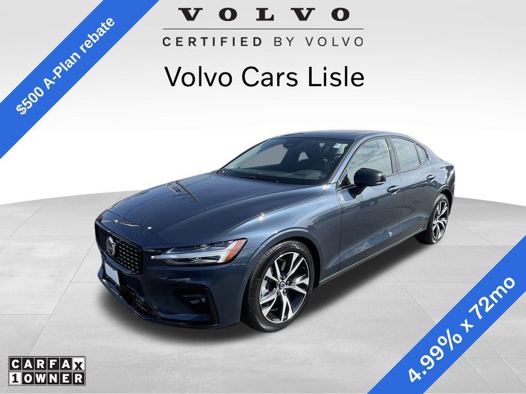 used 2024 Volvo S60 car, priced at $32,499
