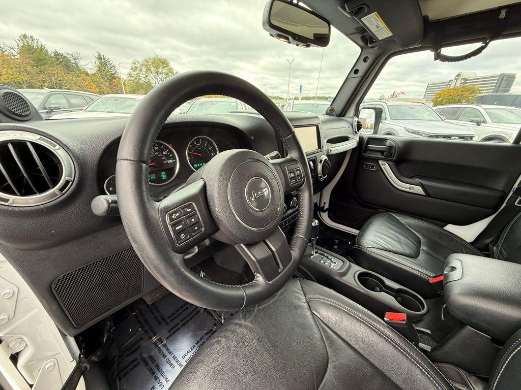 used 2013 Jeep Wrangler Unlimited car, priced at $16,974