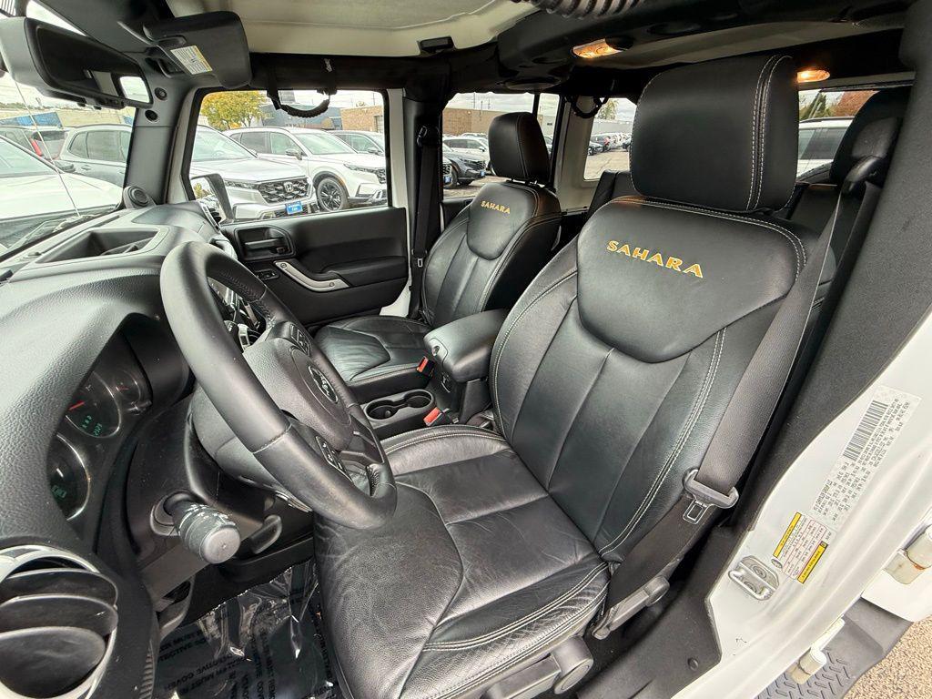 used 2013 Jeep Wrangler Unlimited car, priced at $16,974