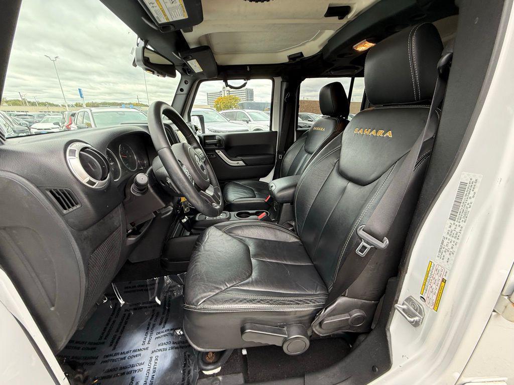 used 2013 Jeep Wrangler Unlimited car, priced at $16,974