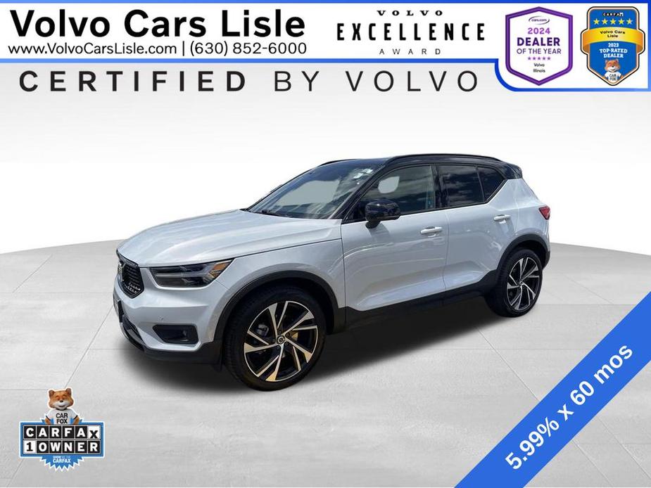 used 2021 Volvo XC40 car, priced at $31,600