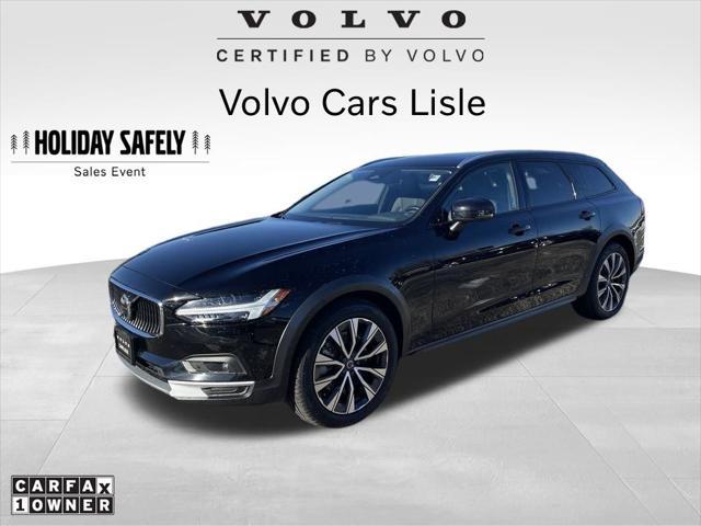 used 2023 Volvo V90 Cross Country car, priced at $46,800