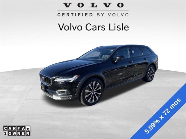 used 2023 Volvo V90 Cross Country car, priced at $42,400