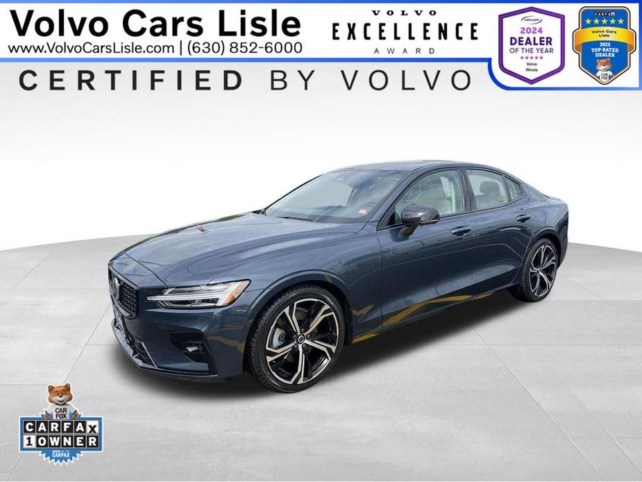 used 2024 Volvo S60 car, priced at $42,500
