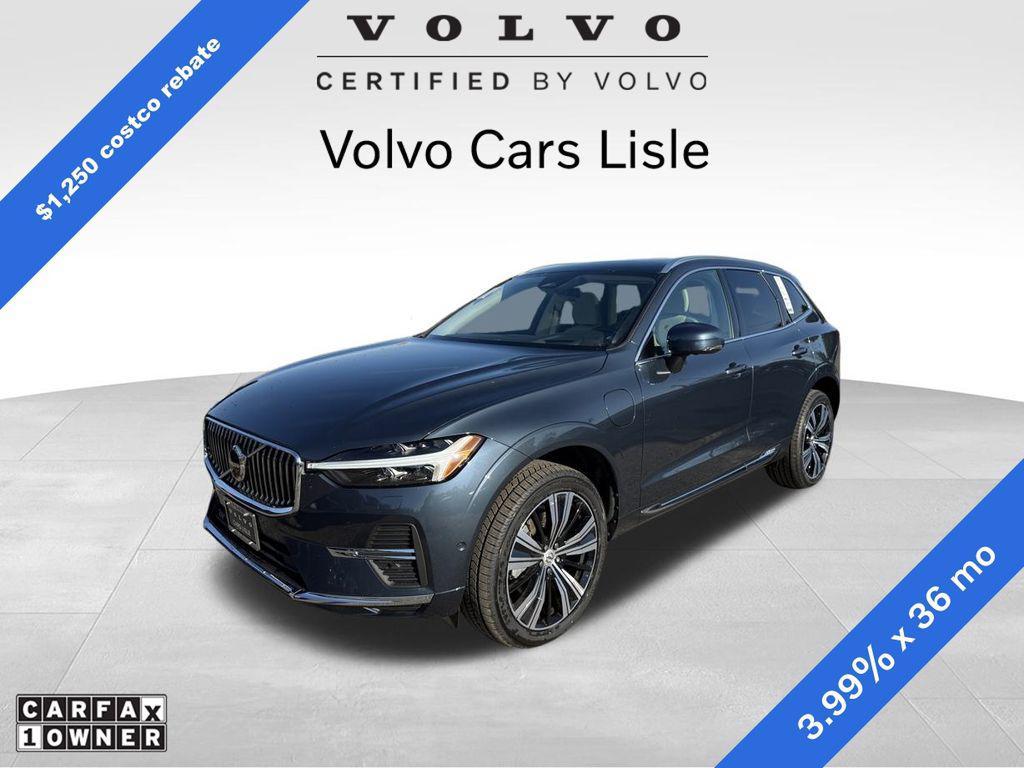 used 2022 Volvo XC60 Recharge Plug-In Hybrid car, priced at $39,290