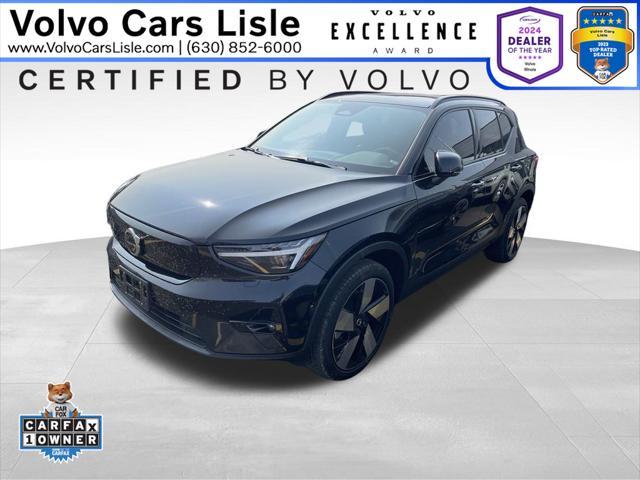 used 2024 Volvo XC40 Recharge Pure Electric car, priced at $44,500