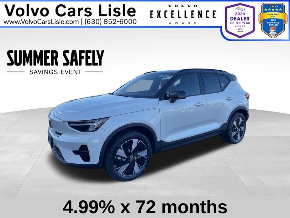 new 2024 Volvo XC40 Recharge Pure Electric car, priced at $57,300