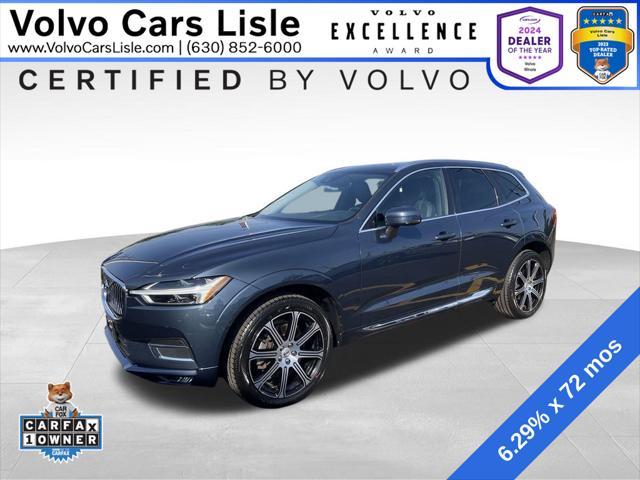 used 2021 Volvo XC60 car, priced at $34,900