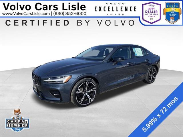 used 2024 Volvo S60 car, priced at $32,500