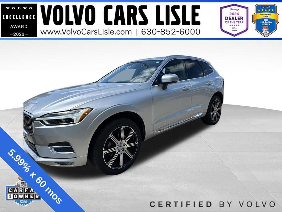 used 2021 Volvo XC60 car, priced at $37,799