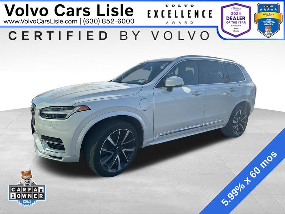 used 2021 Volvo XC90 Recharge Plug-In Hybrid car, priced at $43,900