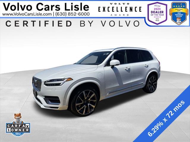 used 2021 Volvo XC90 Recharge Plug-In Hybrid car, priced at $36,500