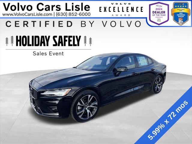 used 2024 Volvo S60 car, priced at $30,500