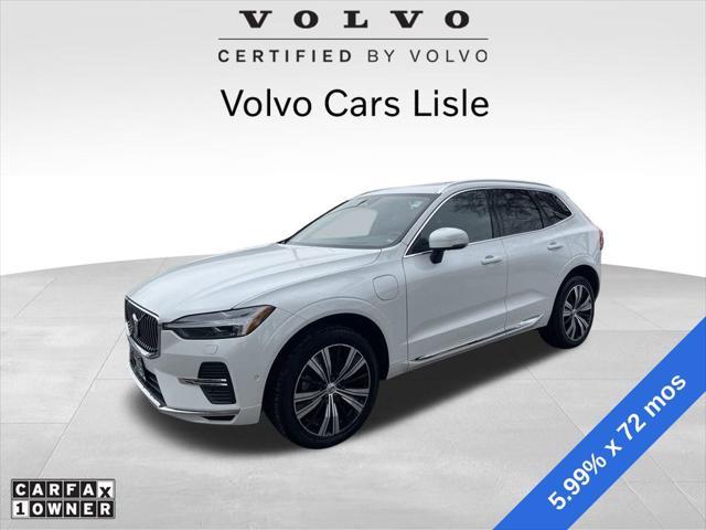 used 2022 Volvo XC60 Recharge Plug-In Hybrid car, priced at $41,500