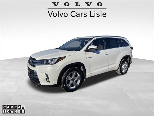 used 2019 Toyota Highlander Hybrid car, priced at $31,400